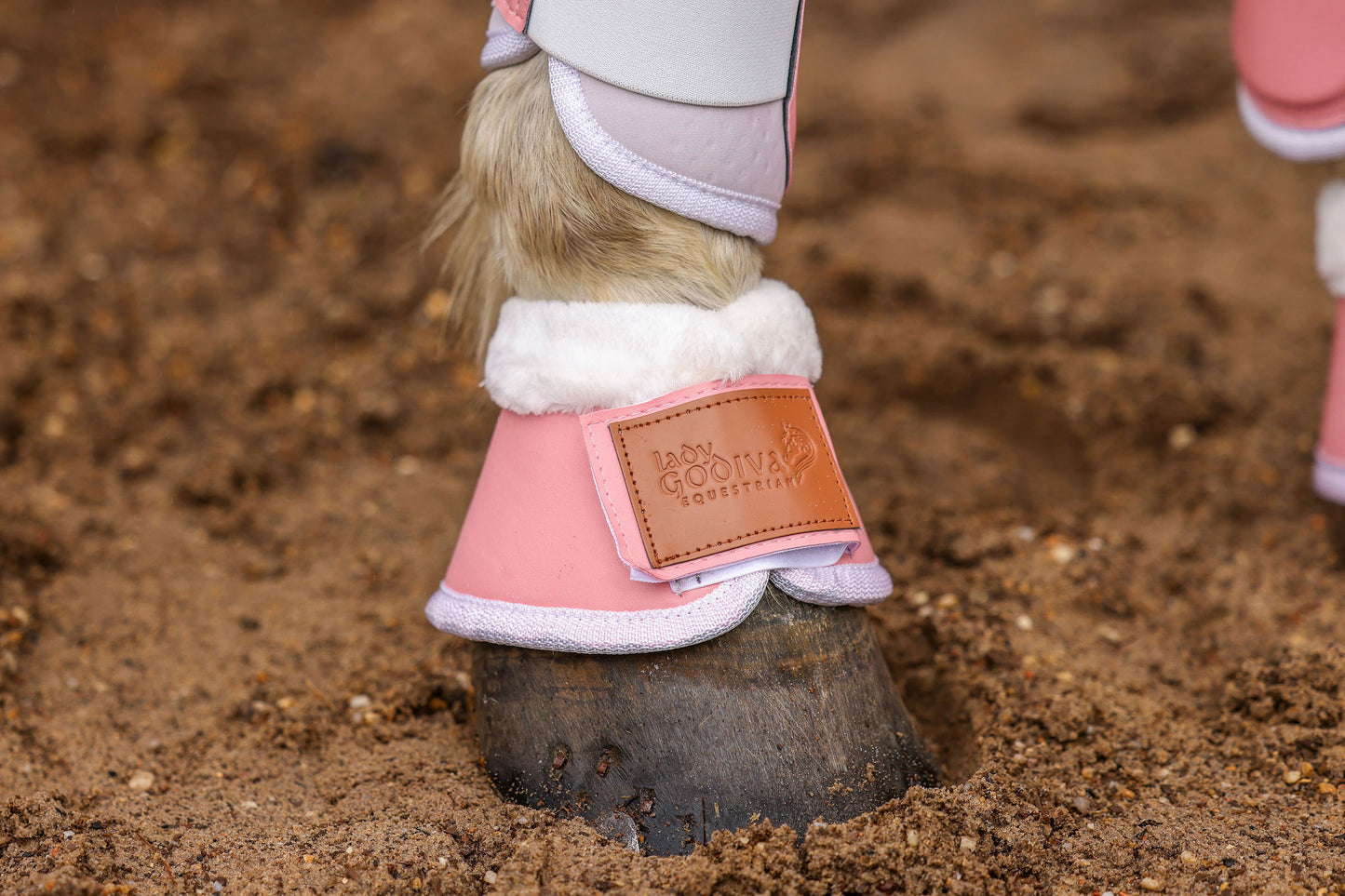 Baby Pink Bell Boots