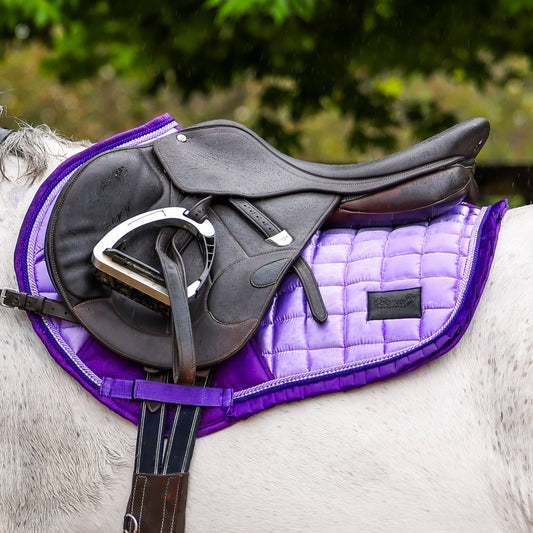 Dreamy Lavender Crystal Deluxe Saddle Pad