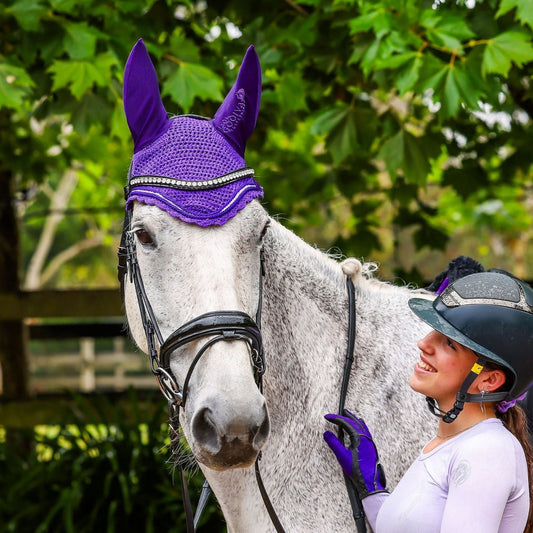 Royal Purple Bonnet