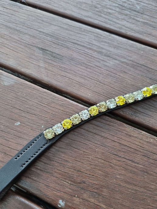 Lime Crystal Browband