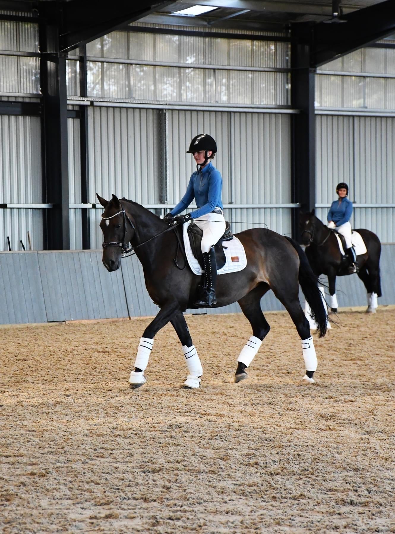 White Deluxe Satin Saddle Pad