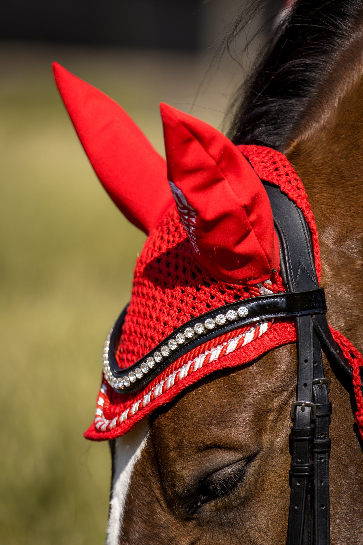 Candy Cane Bonnet